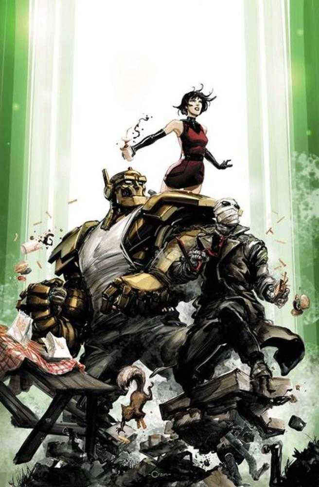 Doom Patrol #1 Cover B Clayton Crain Card Stock Variant